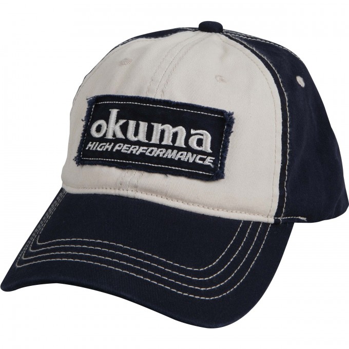 Кепка OKUMA Full Back Two Tone Blue Patch Hat 49711 Кепка OKUMA Full Back Two Tone Blue Patch Hat 49711
