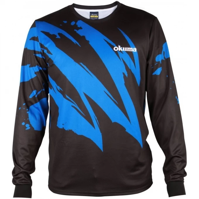 Футболка OKUMA Motif Long Sleeve Shir L PA01T031BL Футболка OKUMA Motif Long Sleeve Shir L PA01T031BL
