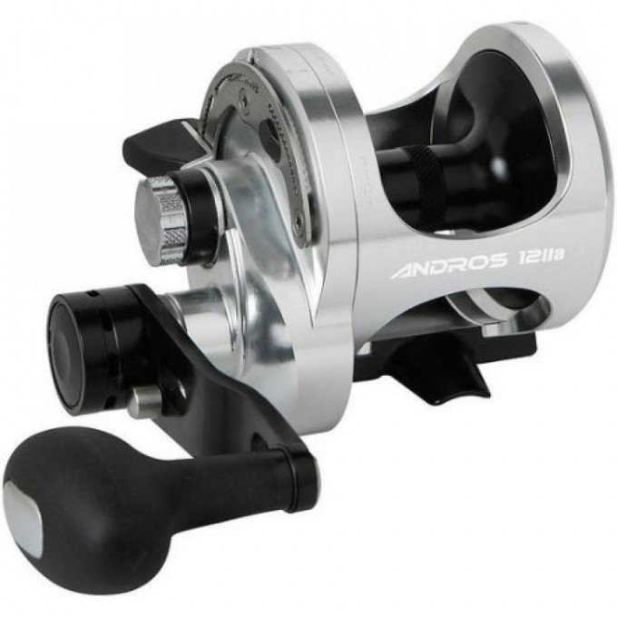 Катушка OKUMA Andros 5A - 2 Speed 6bb Silver/Black 48202 Катушка OKUMA Andros 5A - 2 Speed 6bb Silver/Black 48202