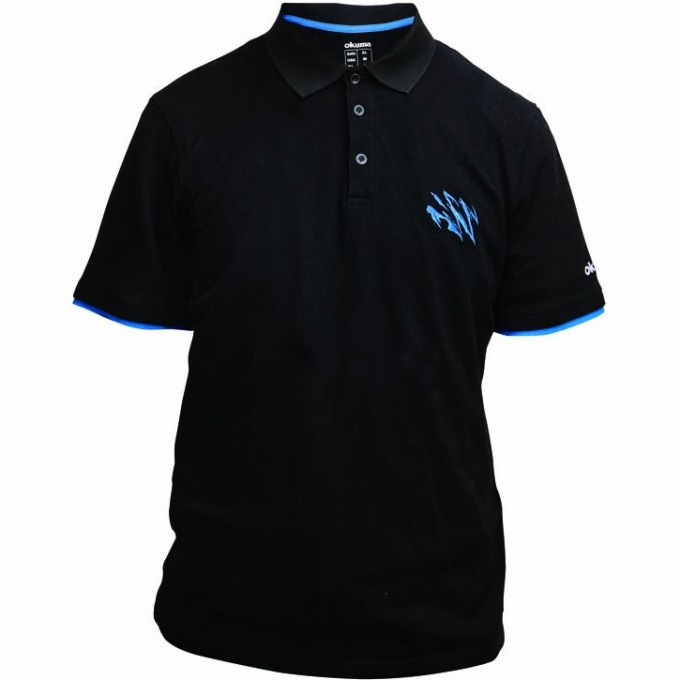 Поло OKUMA MOTIF POLO SHIRT 2L PA01T039B2L Поло OKUMA MOTIF POLO SHIRT 2L PA01T039B2L